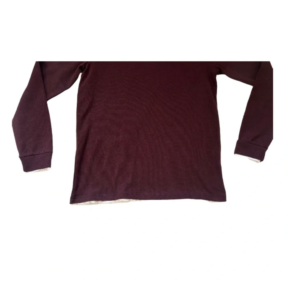 NWT Denim & Flower By Ricky Singh Men’s Small Long-Sleeve Red Crew Neck Pullover